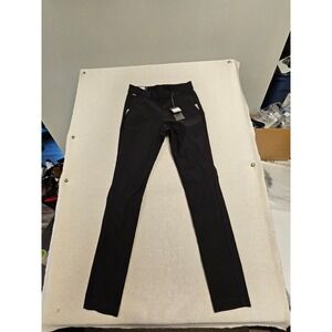 KJUS Women Ikala Treggings Slim Fit Black Golf Pants LG20-B09 Size 36 S NEW